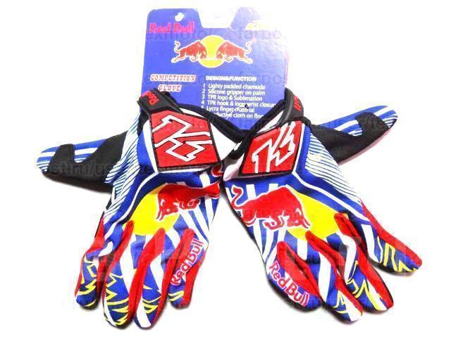 Перчатки кросс KINI Red Bull KTM Blue