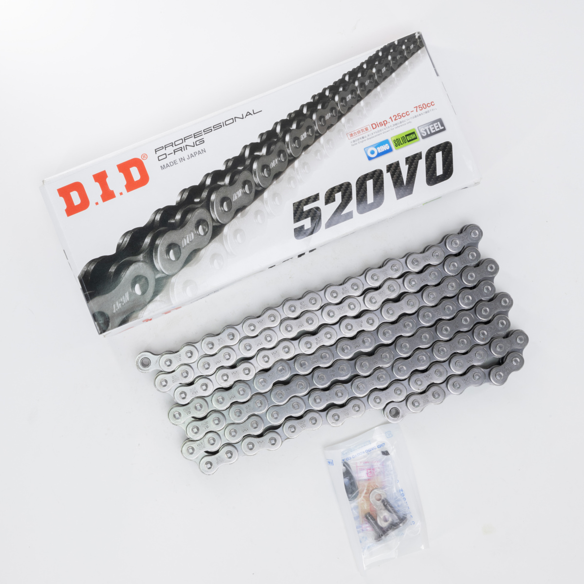 Цепь приводная DID 520VO O-Ring 120