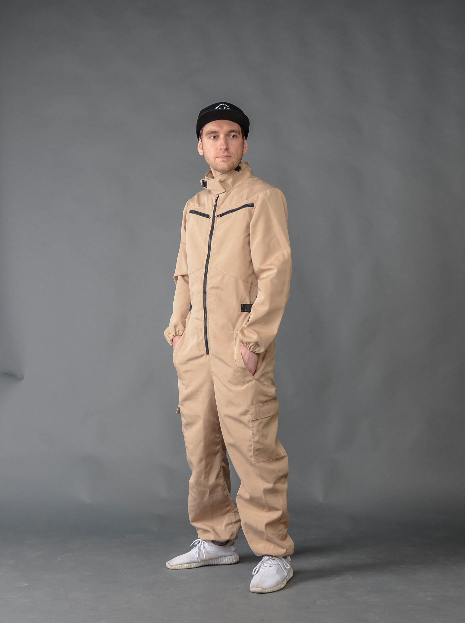 Комбинезон рабочий Grom бежевый